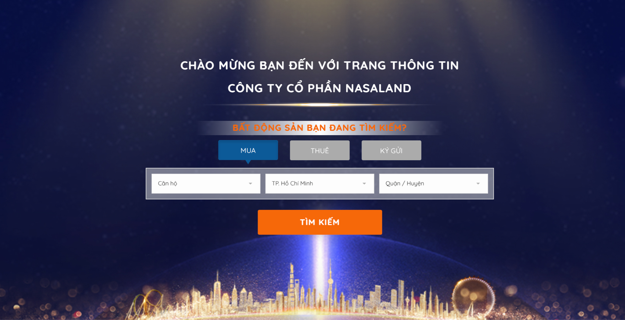 Cần biết - Nasaland nâng cấp trang thông tin bất động sản