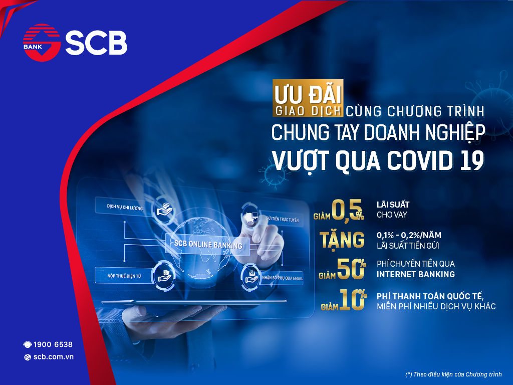 Tài chính - Ngân hàng - SCB tiếp tục triển khai chương trình hỗ trợ DN bị ảnh hưởng Covid-19