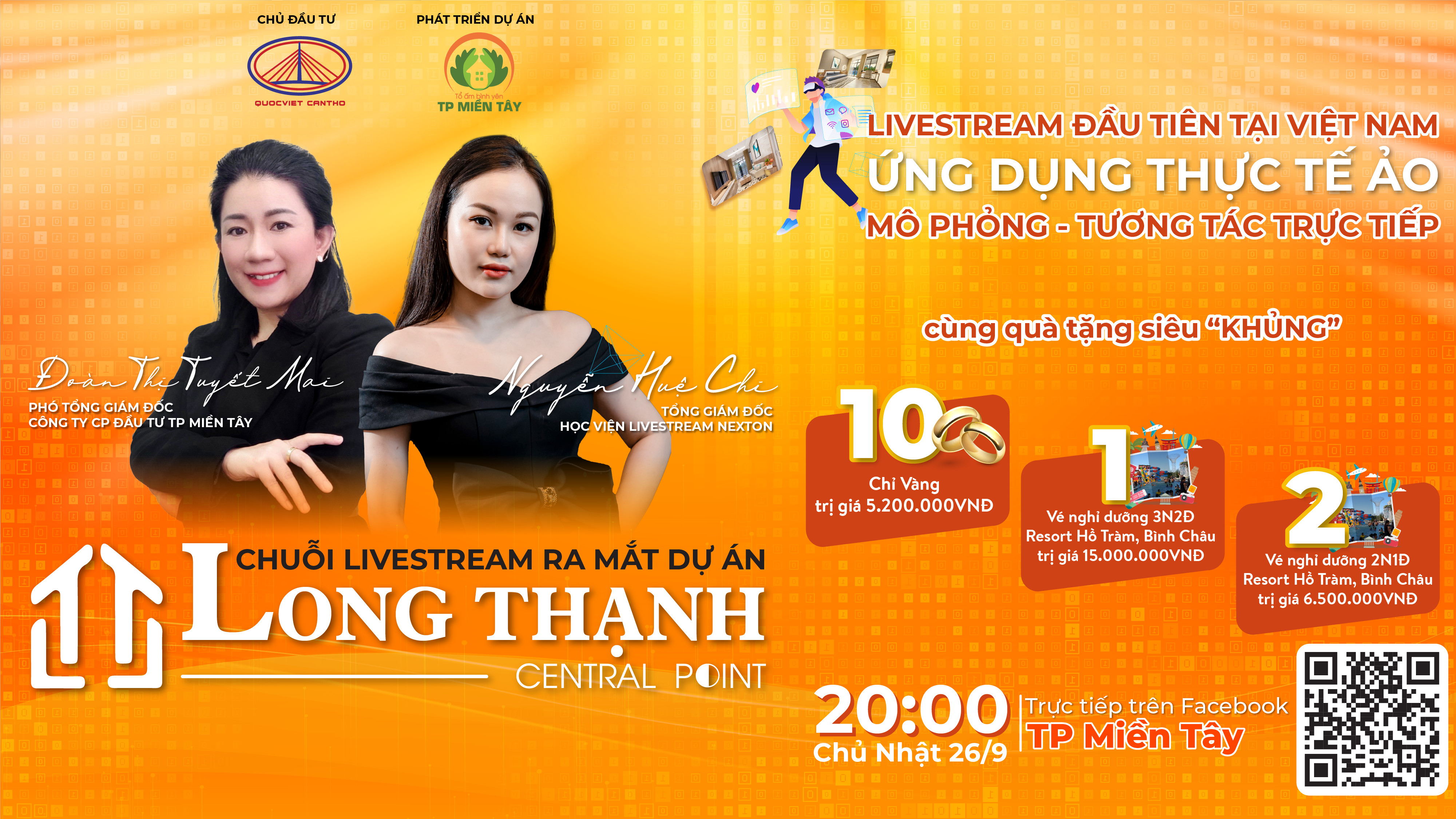 Cần biết - Long Thạnh Central Point: Lần đầu tiên xem livestream trải nghiệm dự án bằng ứng dụng thực tế ảo (Hình 2).