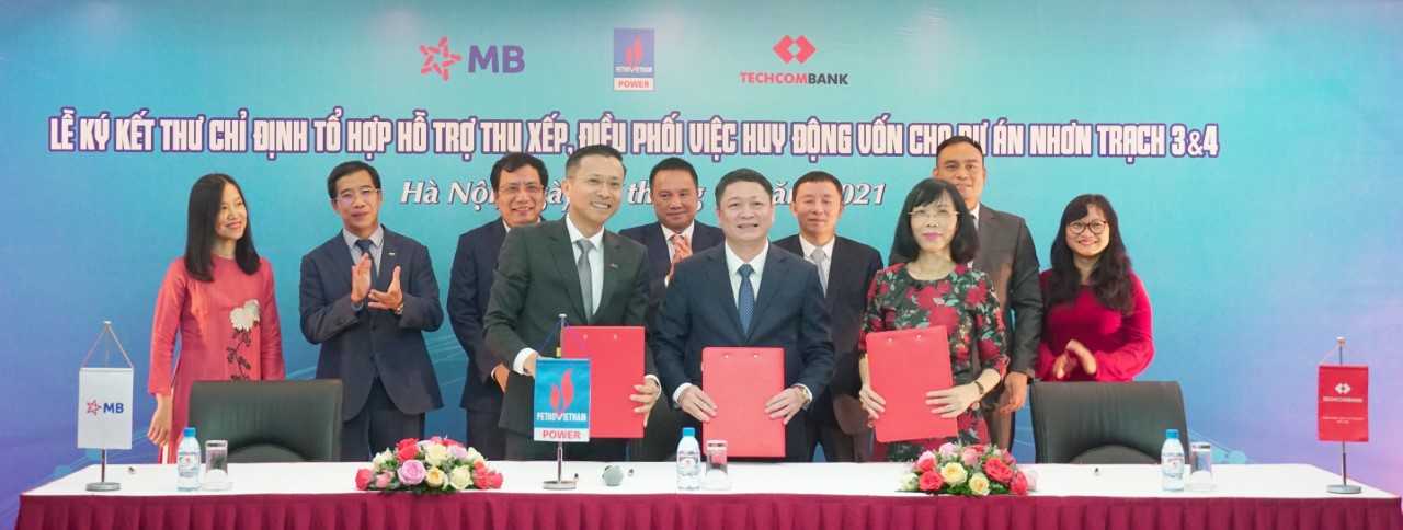 Tài chính - Ngân hàng - MB và Techcombank đồng hành cùng PVPower thu xếp nguồn vốn cho dự án điện khí LNG đầu tiên tại Việt Nam