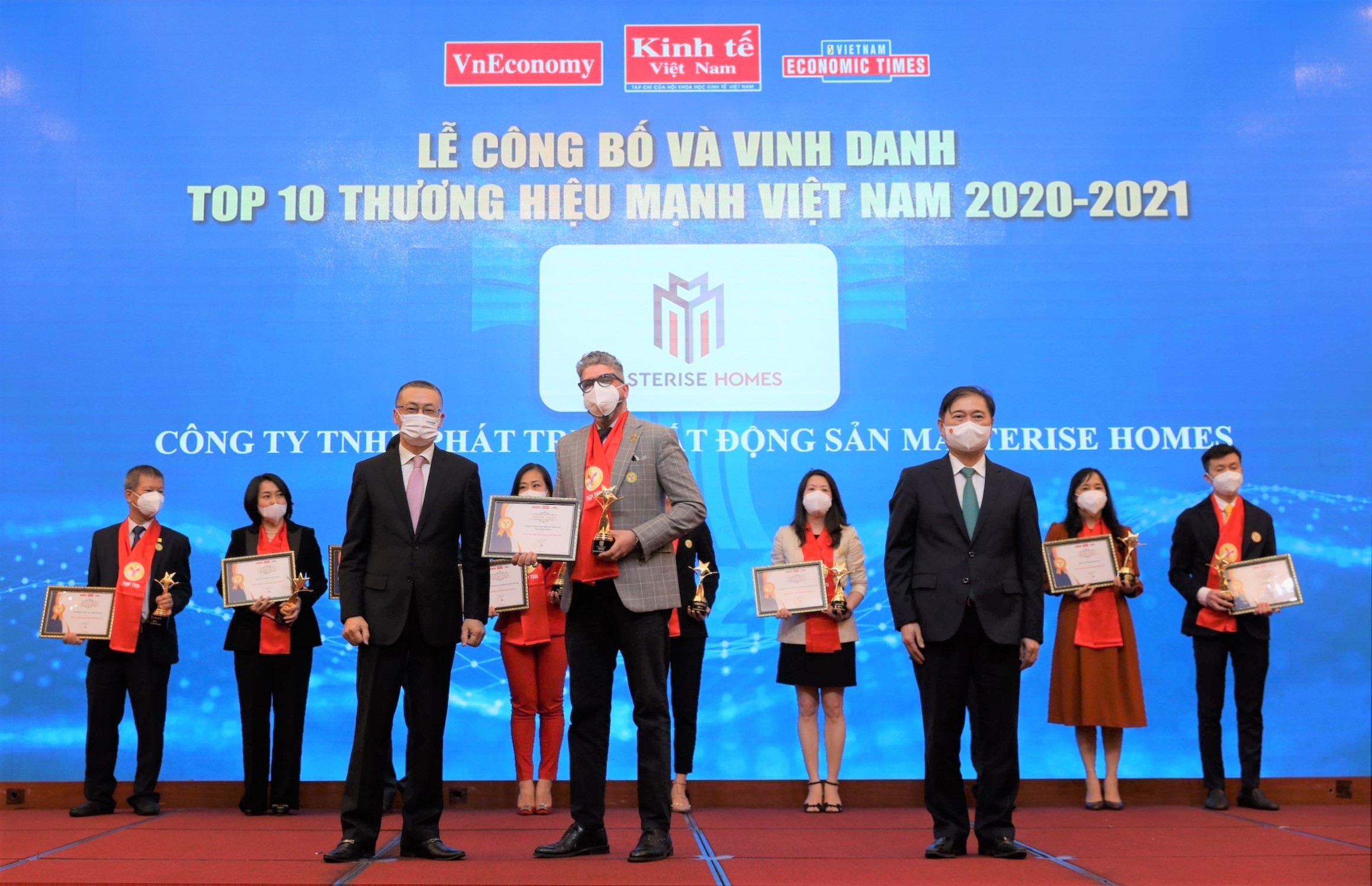 Tiêu dùng & Dư luận - Masterise Homes vào Top 10 Thương hiệu mạnh Việt Nam 2021 ngay trong năm đầu tiên được đề cử