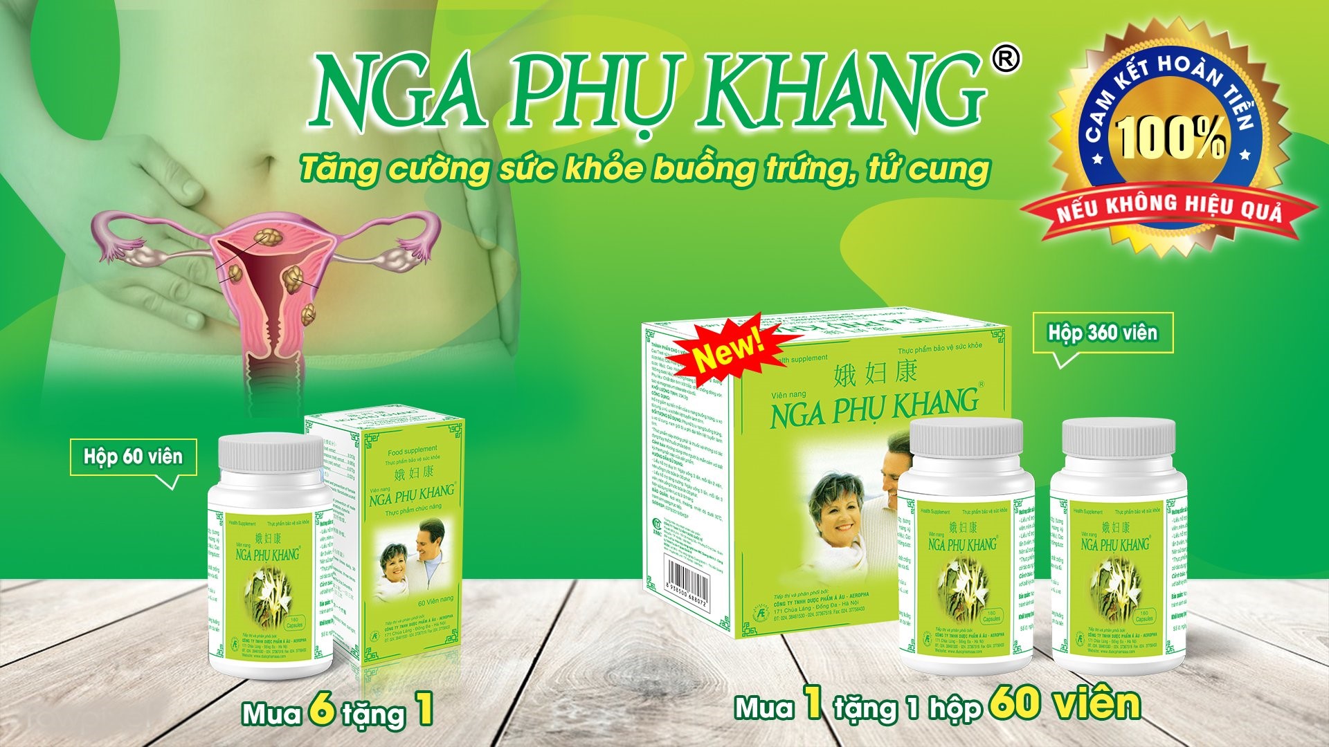 Sức khỏe - Xua tan nỗi lo u xơ tử cung nhờ Nga Phụ Khang (Hình 5).