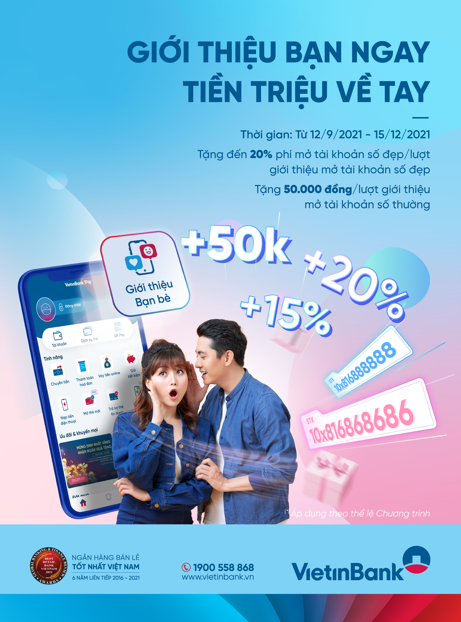 Tài chính - Ngân hàng - Kiếm tiền triệu khi giới thiệu mở tài khoản tại VietinBank