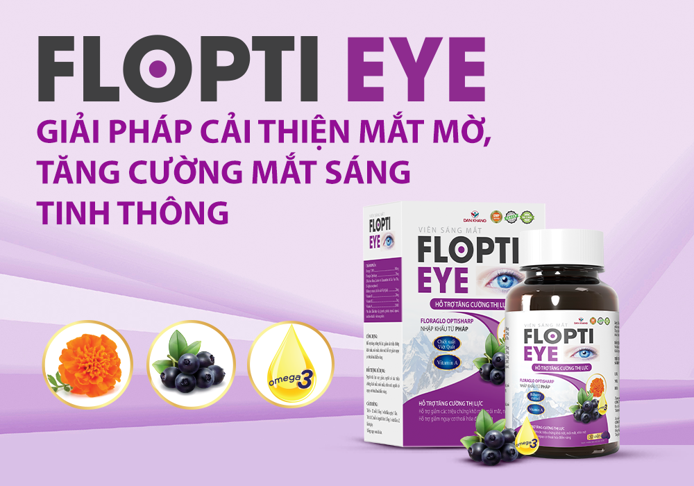 Cần biết - Khách hàng cảm thấy thế nào về sản phẩm viên bổ mắt Flopti Eye?