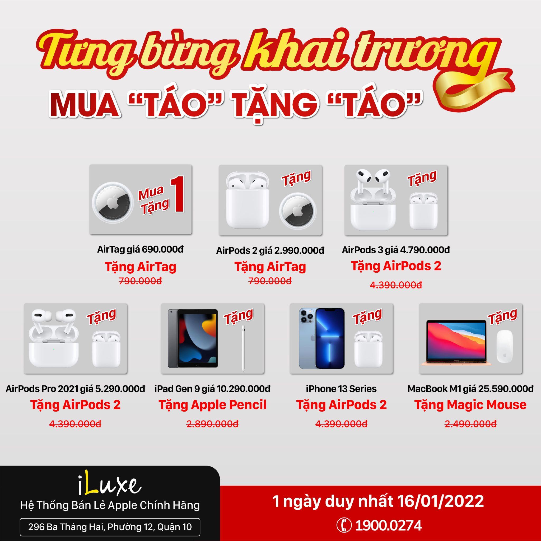 Cần biết - Khai trương tặng AirPods 3, iLuxe lập tức khiến các iFan tò mò (Hình 2).