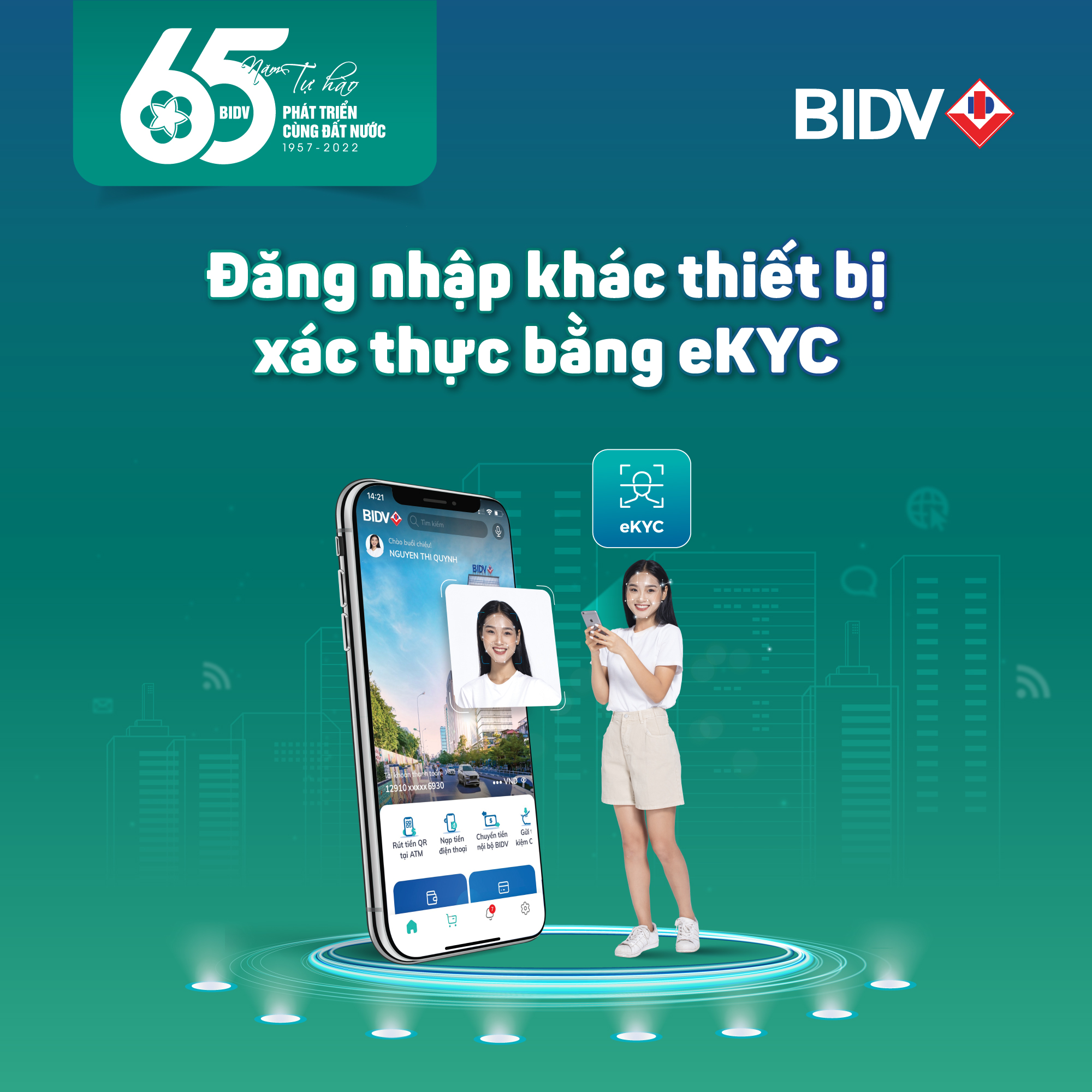 Tài chính - Ngân hàng - Vay online trong 1 phút và nhiều tính năng mới trên BIDV SmartBanking (Hình 2).