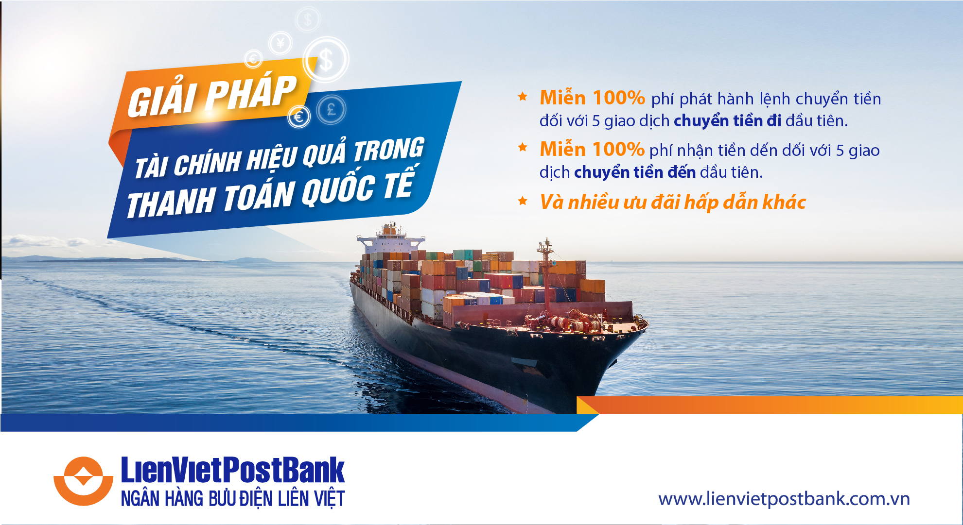 Tài chính - Ngân hàng - LienVietPostBank dành nhiều ưu đãi hấp dẫn cho Khách hàng doanh nghiệp xuất nhập khẩu