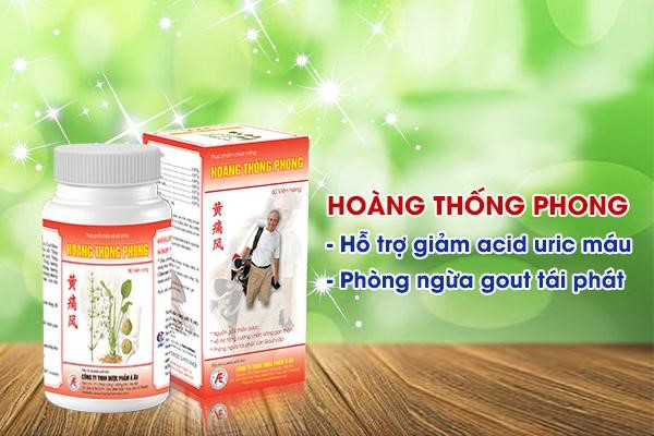 Sức khỏe - Hoàng Thống Phong - Giải pháp hiệu quả ngừa tăng acid uric máu (Hình 4).