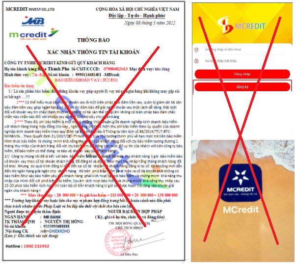 Kinh tế - Mcredit khuyến cáo khách hàng cảnh giác trước thủ đoạn lừa đảo qua APP