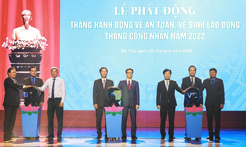 Kinh tế - Phát động tháng hành động về an toàn, vệ sinh lao động và Tháng công nhân năm 2022