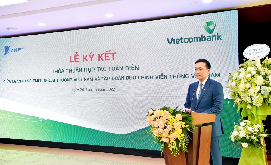 Kinh tế - Vietcombank và VNPT ký kết thỏa thuận hợp tác toàn diện