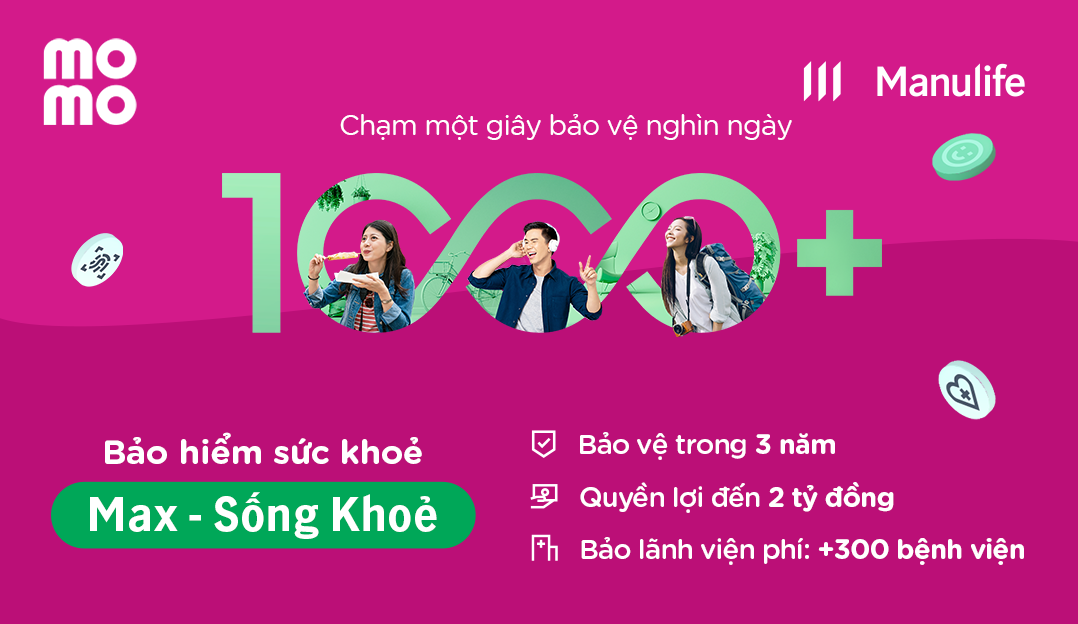 Cần biết - Manulife Việt Nam hợp tác với MoMo triển khai các giải pháp bảo hiểm sức khỏe trực tuyến (Hình 2).