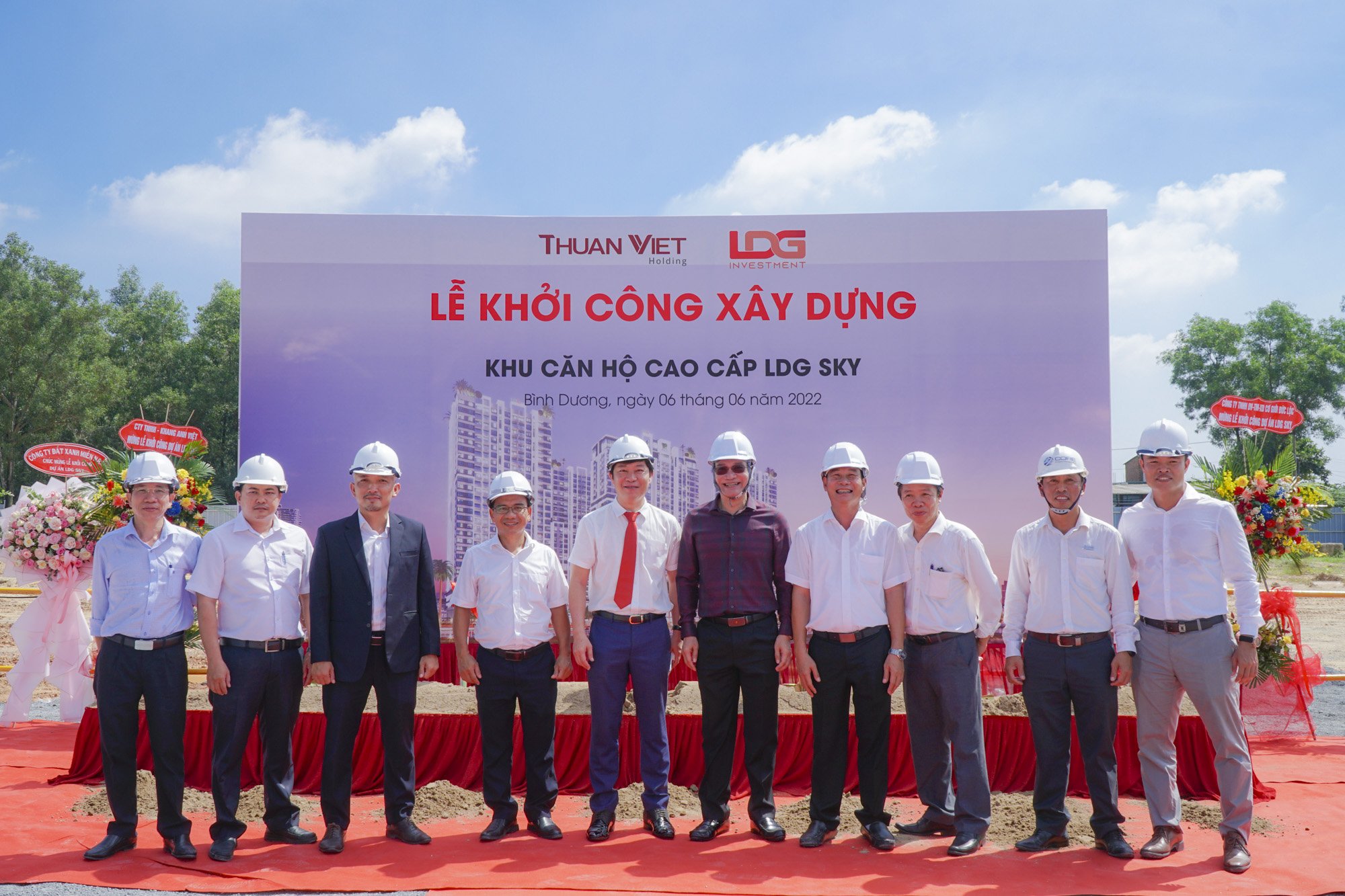 Cần biết - LDG Investment khởi công xây dựng Khu căn hộ cao cấp LDG Sky