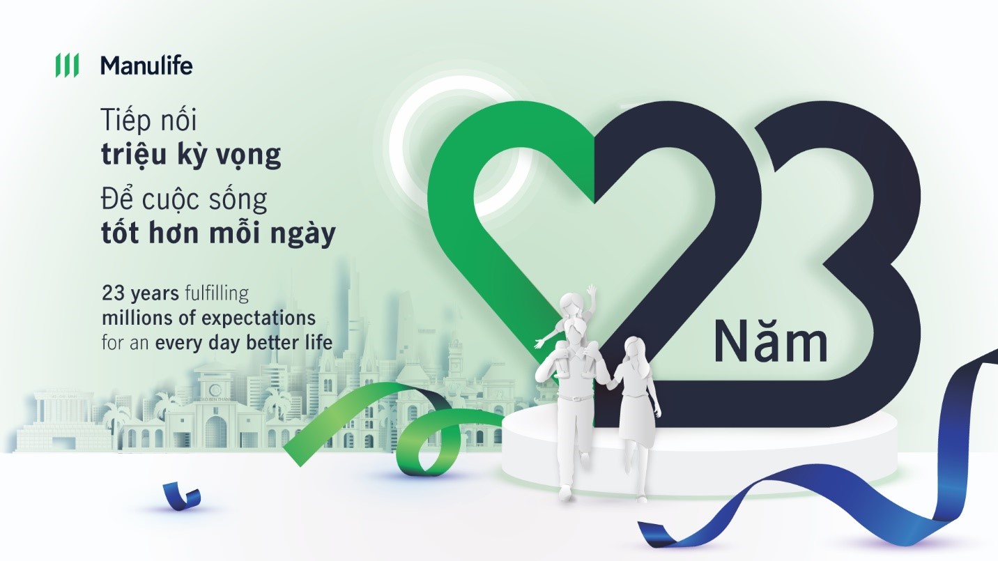 Cần biết - Manulife kỷ niệm 23 năm đồng hành cùng tạo ra một tương lai tốt đẹp hơn cho Việt Nam (Hình 2).