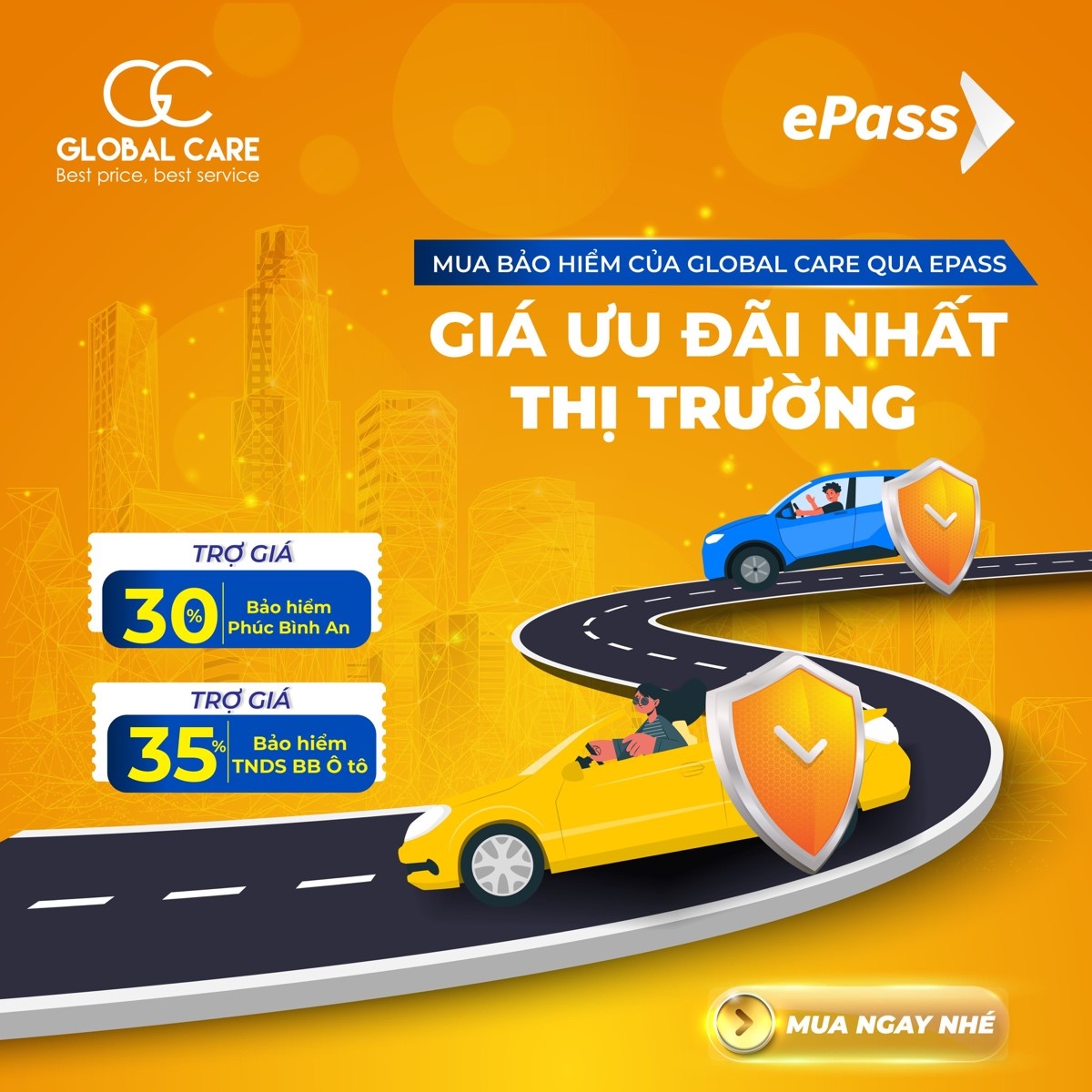 Cần biết - Global Care cung cấp dịch vụ bảo hiểm trên ứng dụng ePass (Hình 3).