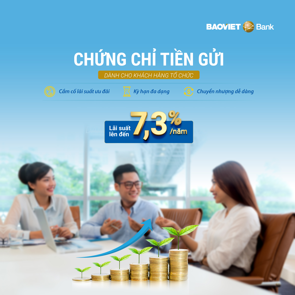 Tài chính - Ngân hàng - BAOVIET Bank phát hành Chứng chỉ tiền gửi dành cho khách hàng tổ chức 2022