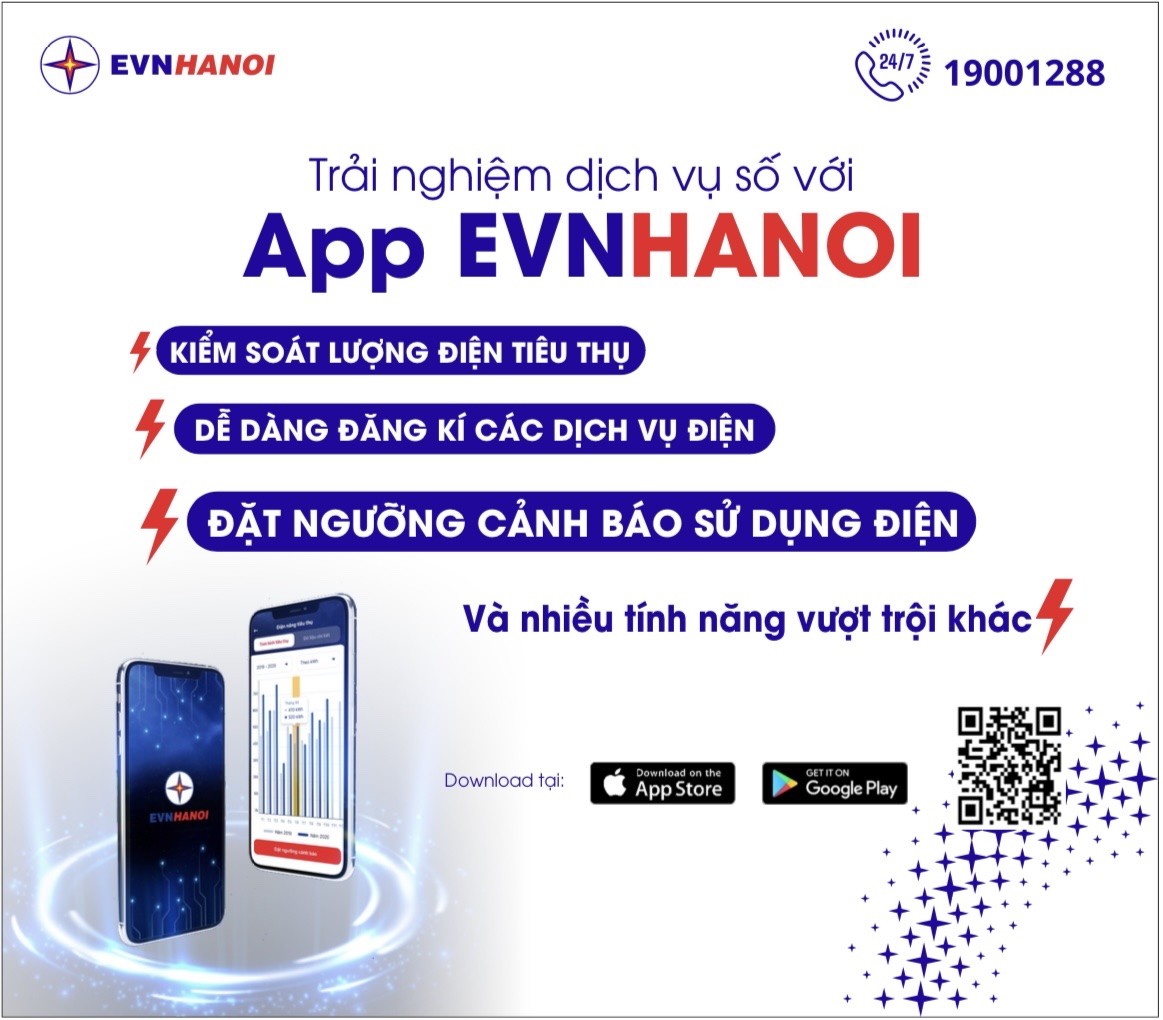 Kinh tế - EVNHANOI: Chuyển đổi số mạnh mẽ, tạo điều kiện thuận lợi và góp phần tiết kiệm chi phí cho khách hàng