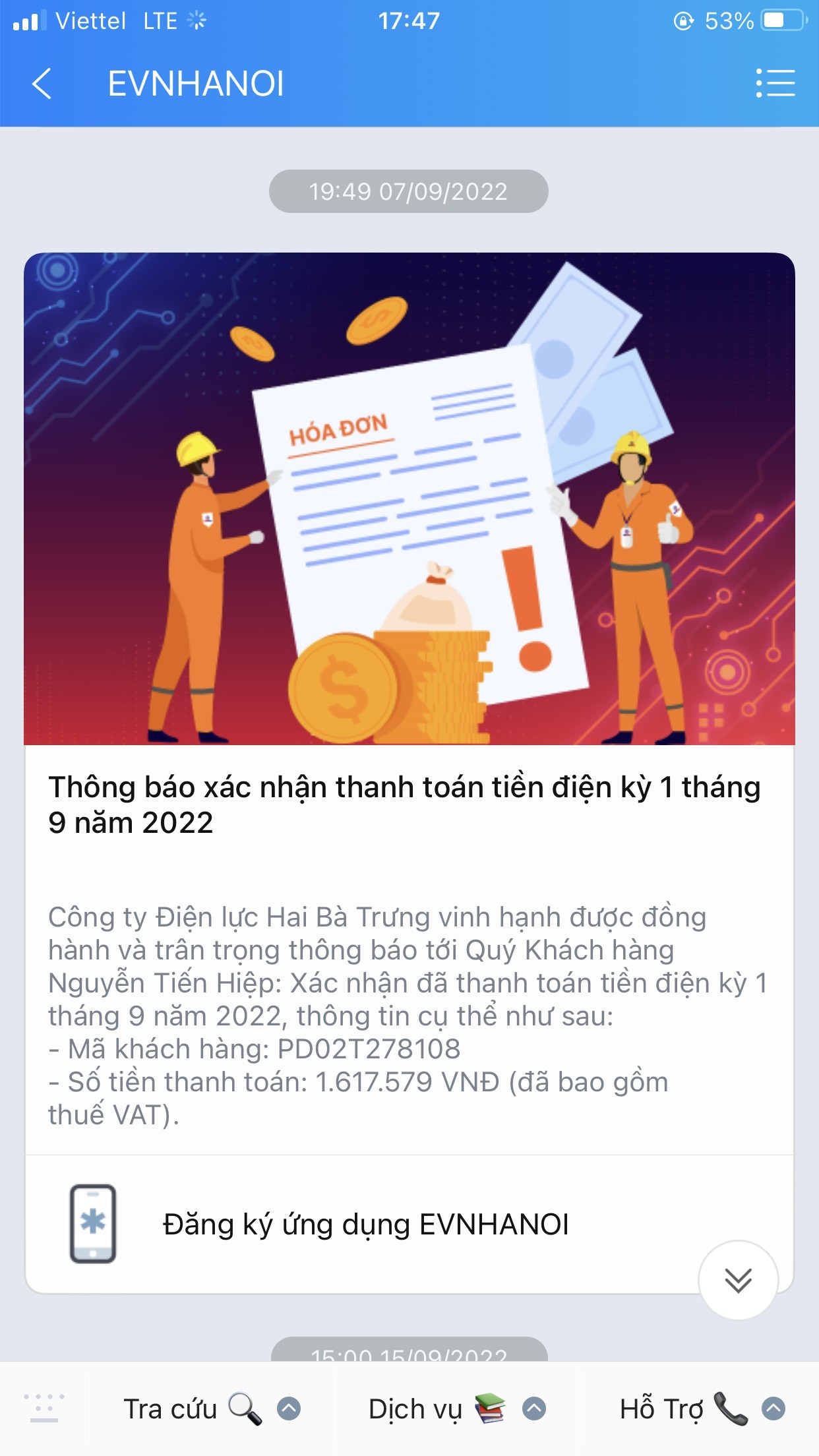 Kinh tế - EVNHANOI: Đẩy mạnh ứng dụng công nghệ tạo thuận lợi cho khách hàng thanh toán tiền điện (Hình 3).