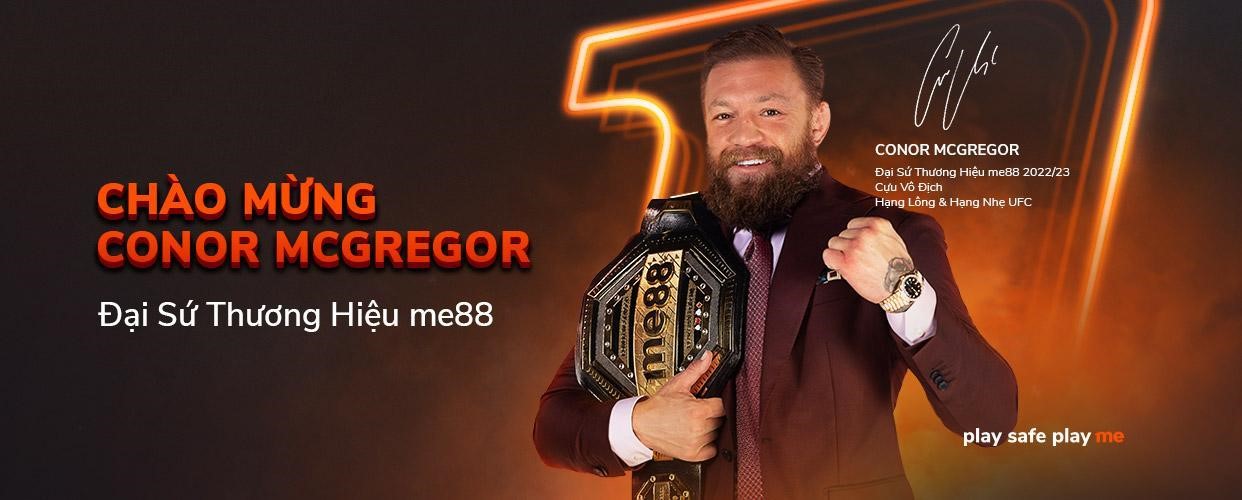 Cần biết - Võ sĩ Conor McGregor công bố đối tác năm 2022/23