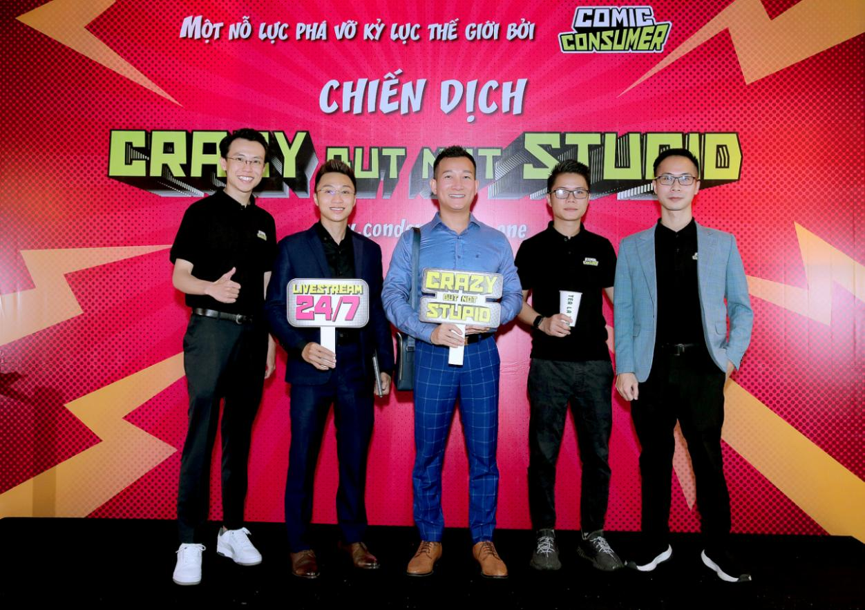 Cần biết - Nhóm bạn trẻ khởi nghiệp Comic Consumer nỗ lực phá kỷ lục Thế giới về livestream (Hình 2).