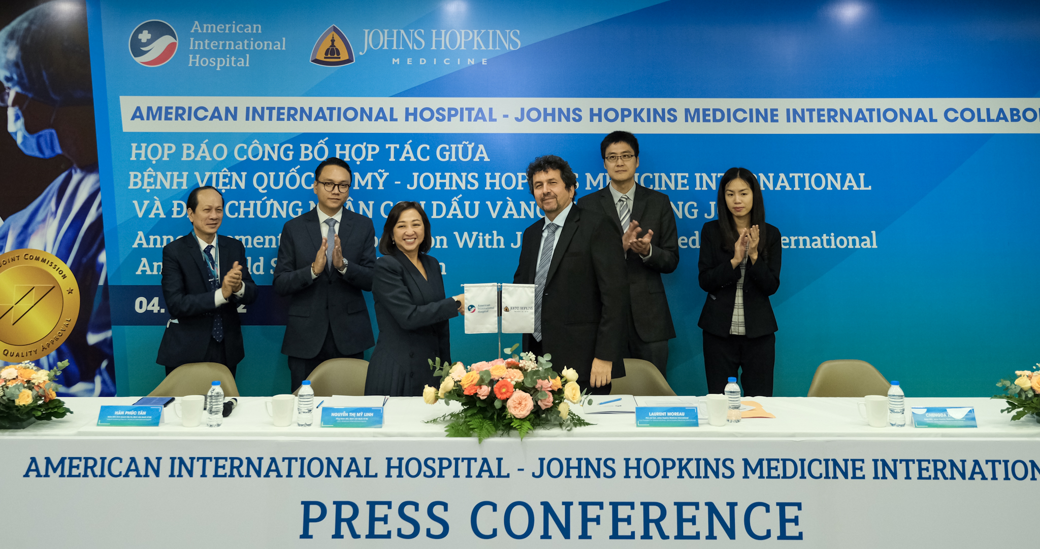 Sức khỏe - Bệnh viện Quốc tế Mỹ ký kết hợp tác cùng Johns Hopkins Medicine International và đạt chứng nhận con dấu vàng chất lượng JCI