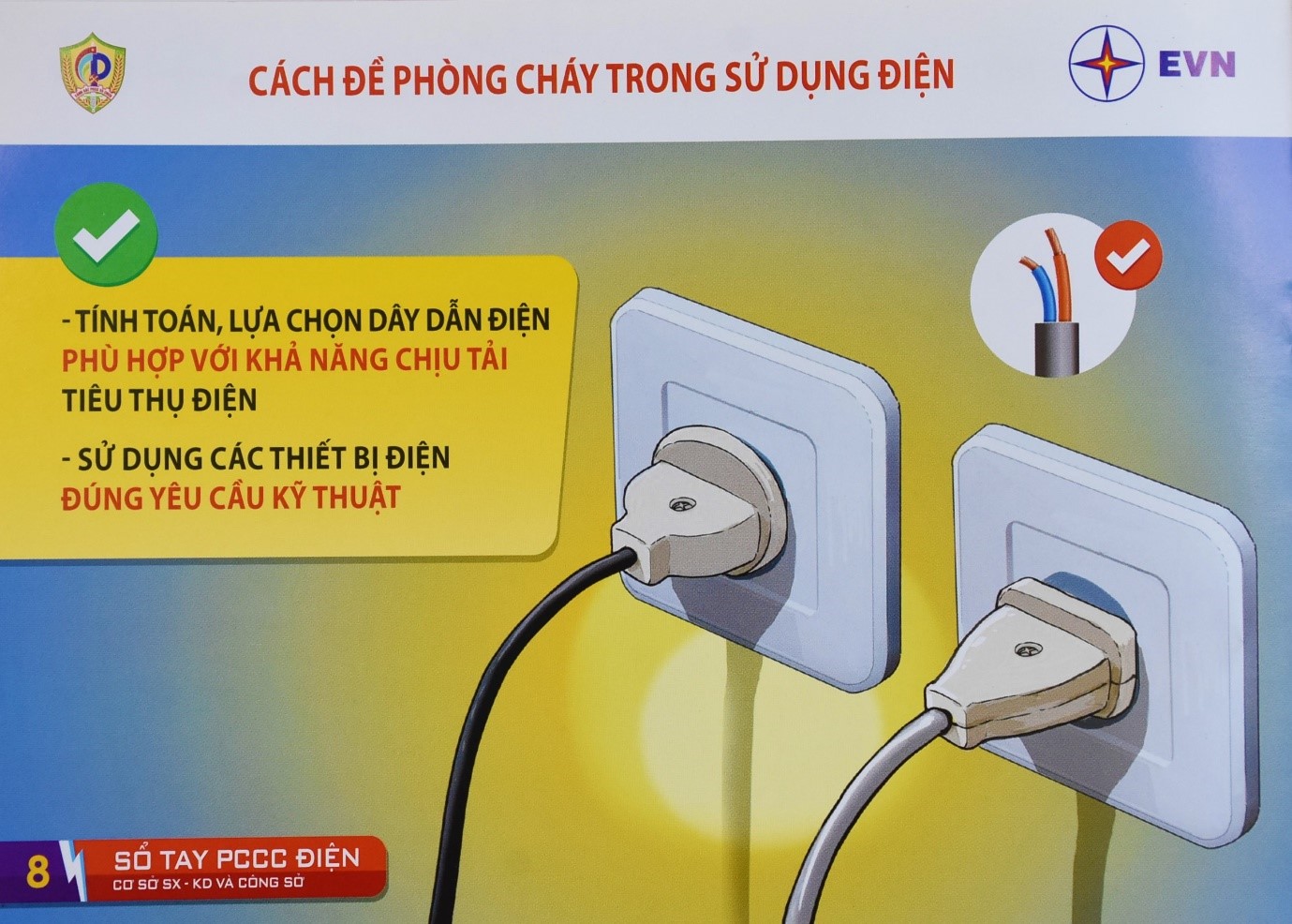 Kinh tế - EVNHANOI khuyến nghị biện pháp phòng cháy chữa cháy đến khách hàng (Hình 3).