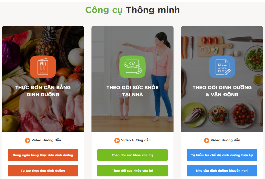 Đời sống - Có gì bên trong Phần mềm xây dựng thực đơn cân bằng dinh dưỡng từ Bộ Y tế được chuyên gia khuyên dùng