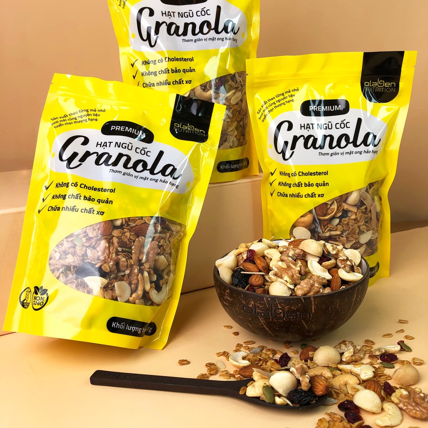 Cần biết - Ngũ cốc Granola đến từ thương hiệu Olaben Nutrition đạt Top 1 Shopee đang gây sốt hiện nay có công dụng gì? (Hình 2).