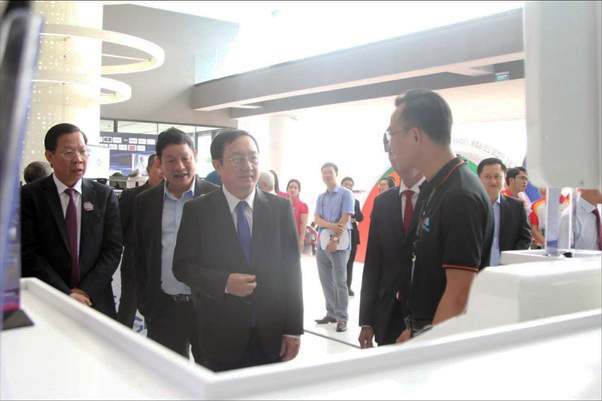 Kinh tế - Máy STM - dấu ấn của Unicloud tại triển lãm 20 năm Khu công nghệ cao TP. HCM