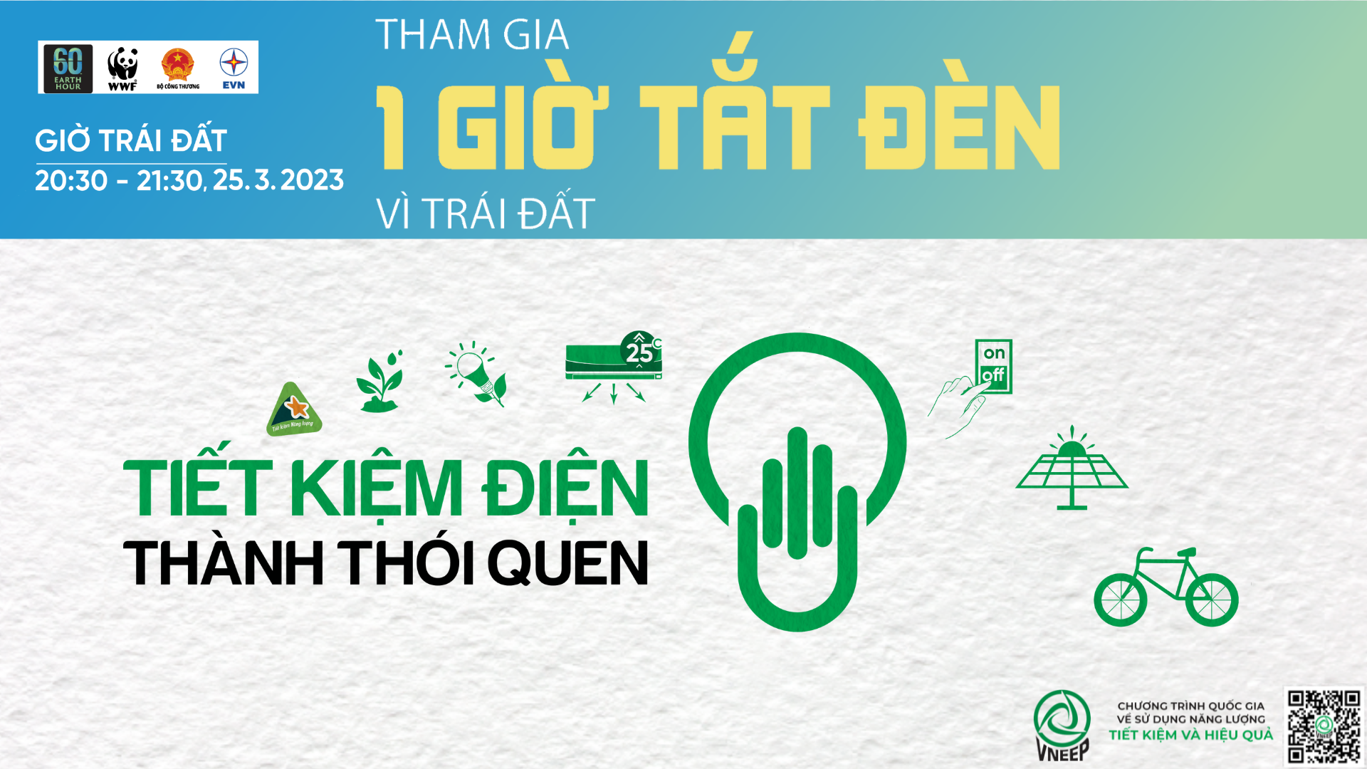 Kinh tế - EVNHANOI: Triển khai nhiều hình thức tuyên truyền hưởng ứng sự kiện Giờ Trái đất năm 2023”