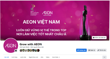 Cần biết - Giới thiệu cộng đồng 'Grow with AEON'