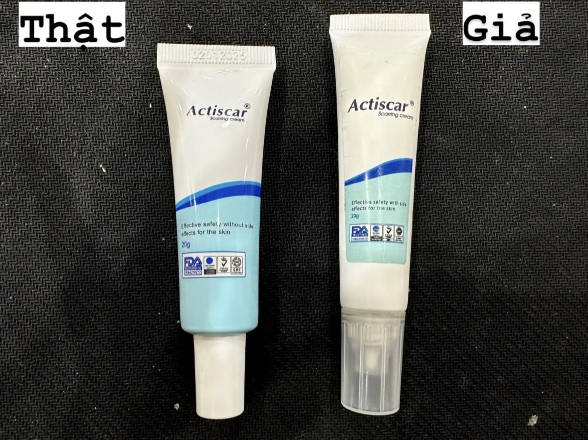 Cần biết - Actiscar cảnh b&aacute;o h&agrave;ng giả v&agrave; c&aacute;ch ph&acirc;n biệt sản phẩm ch&iacute;nh h&atilde;ng (H&igrave;nh 4).