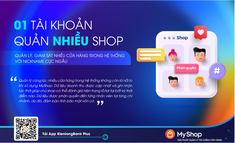 Tài chính - Ngân hàng - Ứng dụng KienlongBank Plus “may đo” riêng tính năng cho chủ shop (Hình 2).