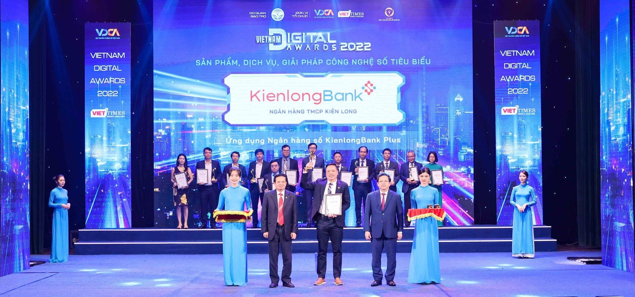 Kinh tế -  Ứng dụng KienlongBank Plus được vinh danh tại lễ trao giải thưởng “Chuyển đổi số Việt Nam”