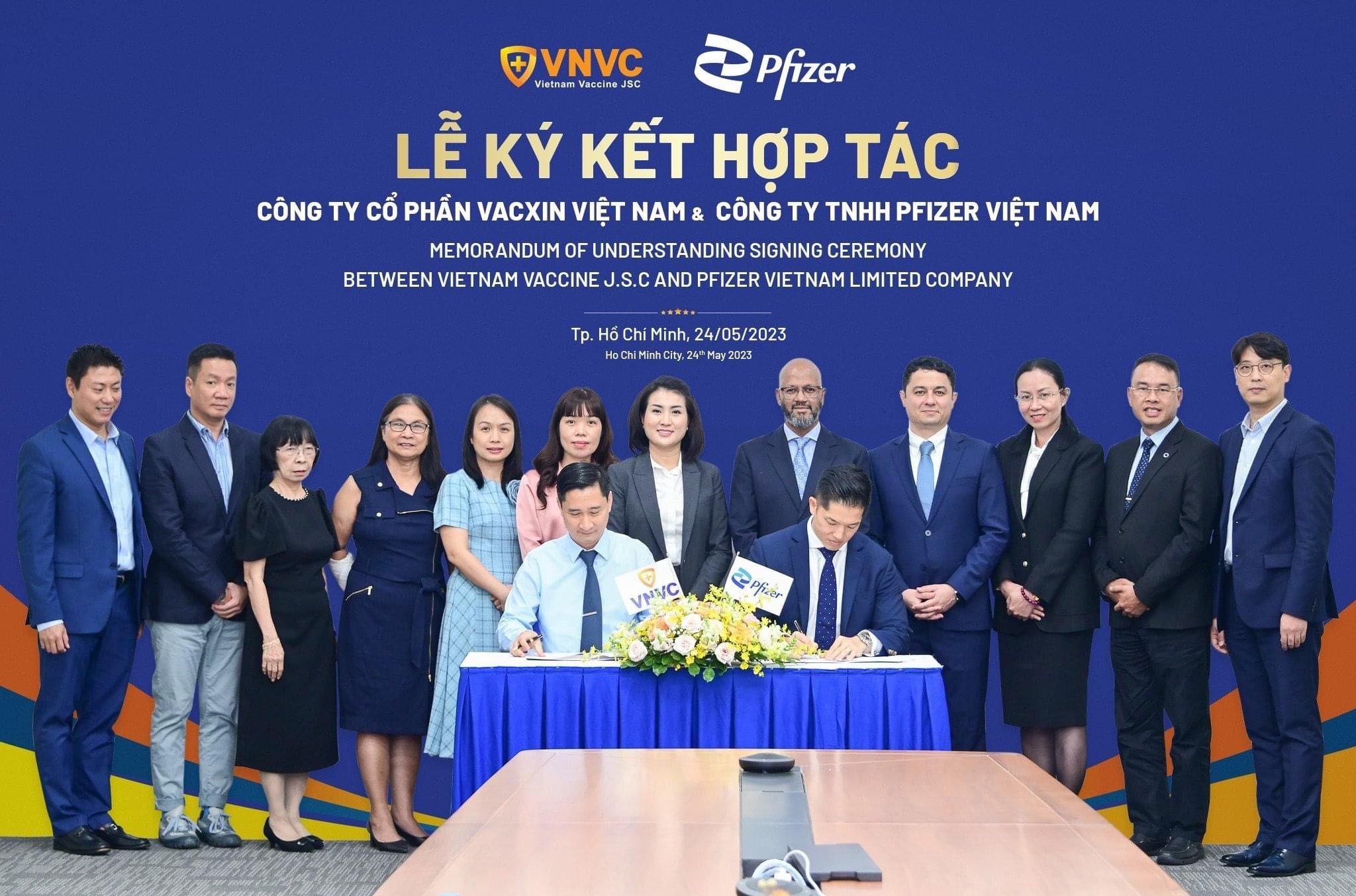 Cần biết - Pfizer Việt Nam ký kết Biên bản ghi nhớ với Công Ty Cổ Phần Vacxin Việt Nam 