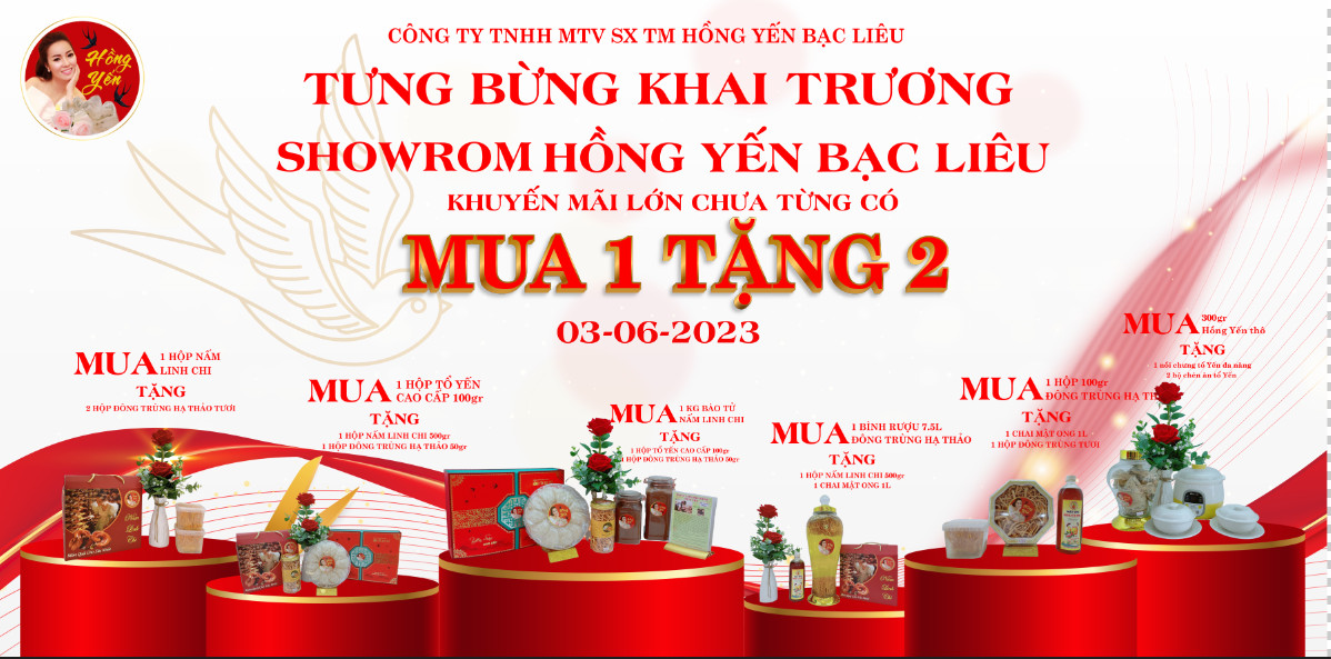 Cần biết - Tưng bừng khai trương showrom Hồng Yến Bạc Liêu (Hình 3).