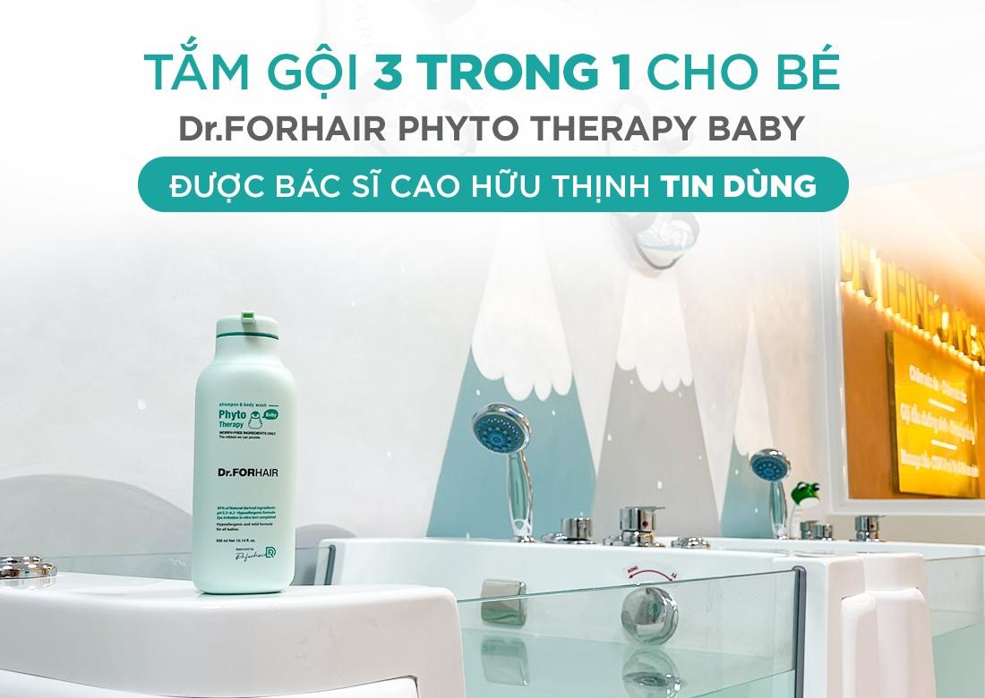 Cần biết - Tắm gội cho trẻ của Dr.FORHAIR có gì mà được sử dụng trong liệu trình tắm bé chuẩn y khoa của Bác sĩ Cao Hữu Thịnh? (Hình 4).