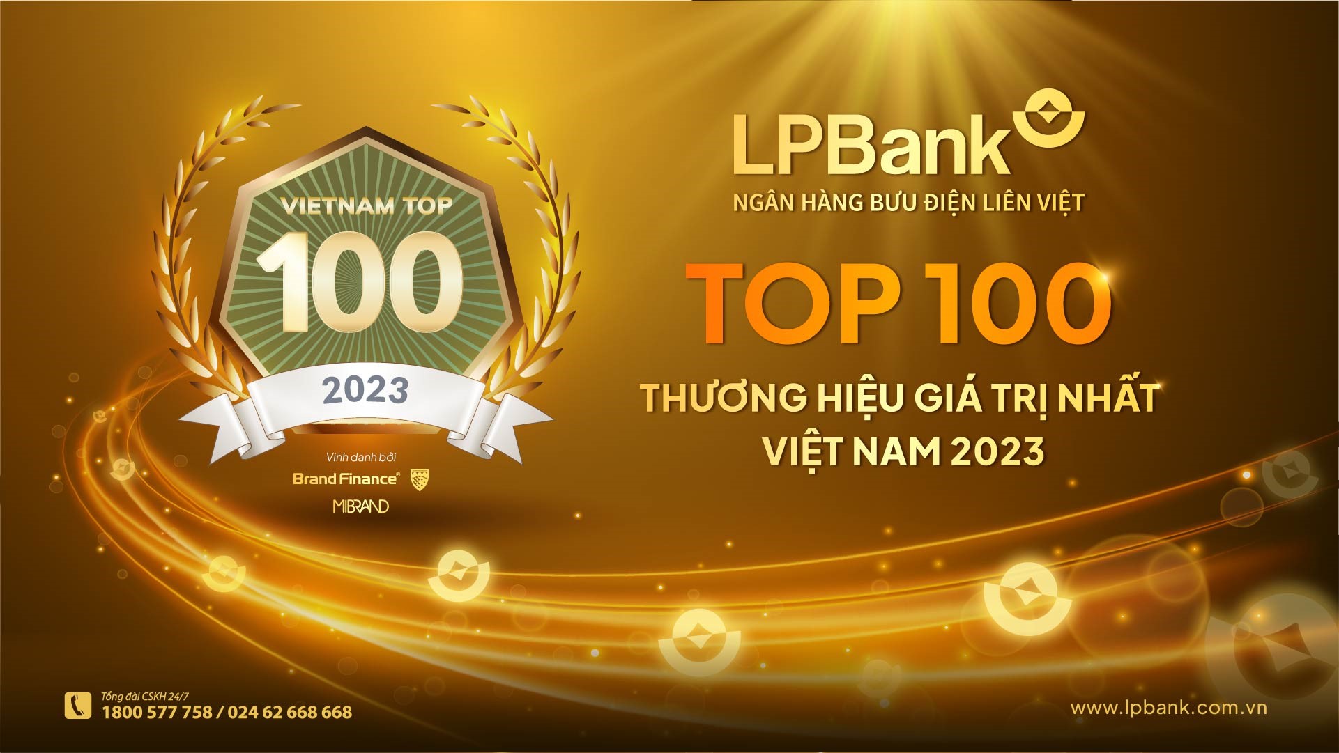 Kinh tế - LPBank được vinh danh Top 100 thương hiệu giá trị nhất Việt Nam 2023 (Hình 2).