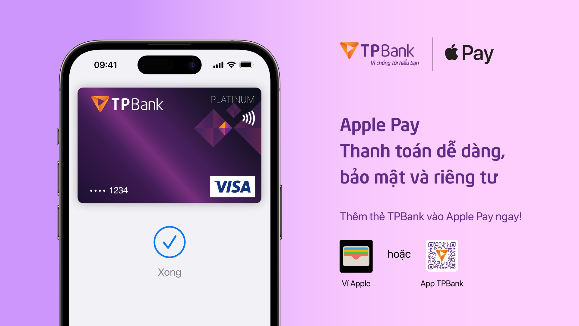 Kinh tế - TPBank giới thiệu Apple Pay đến khách hàng