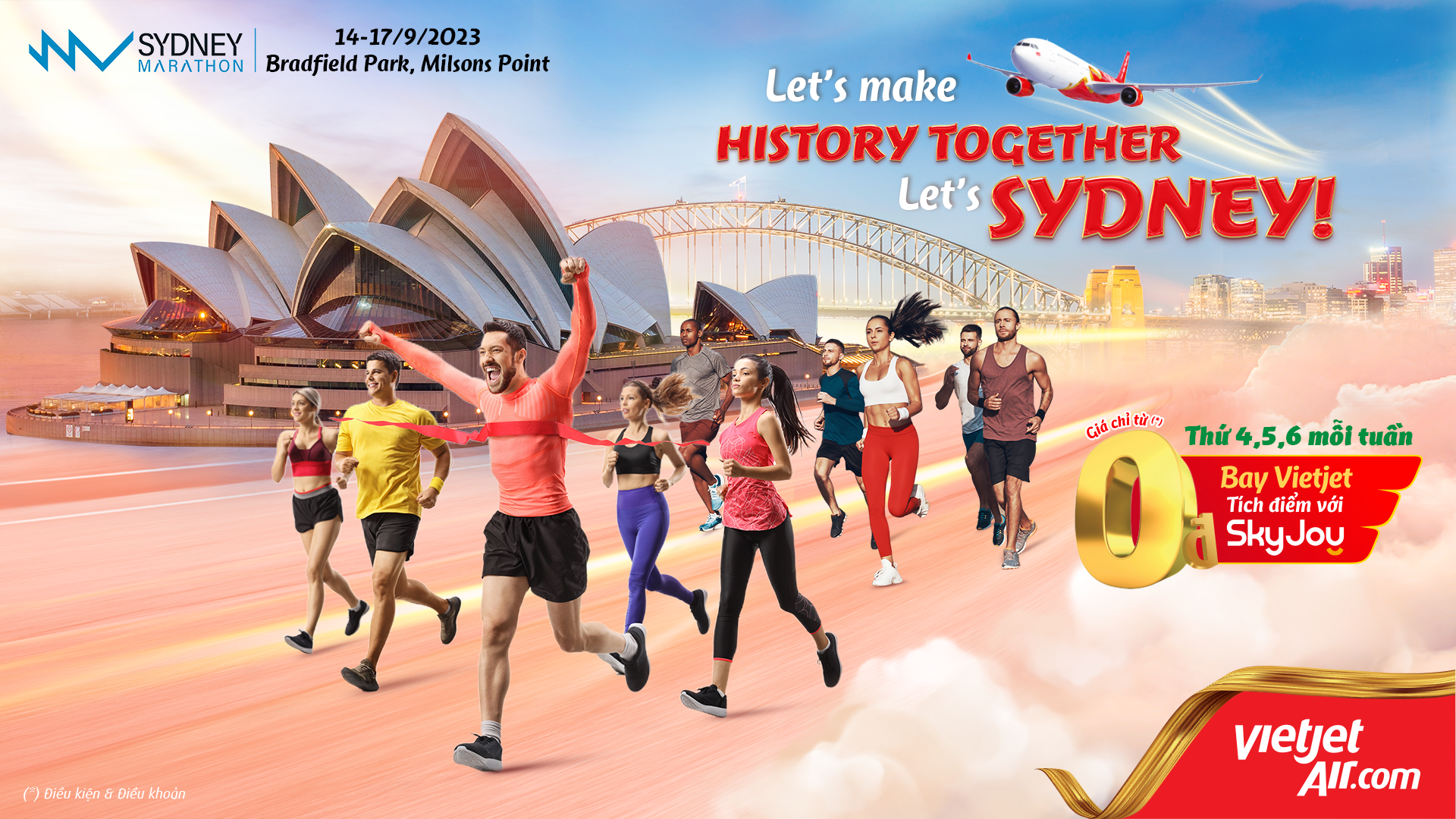 Kinh tế - Bay thẳng Sydney cùng Vietjet, tham dự đường chạy đẹp nhất hành tinh Sydney Marathon (Hình 2).