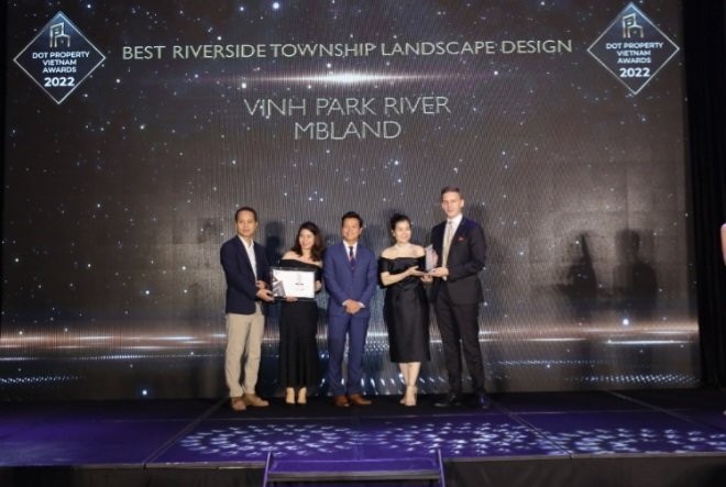 Kinh tế - Vinh Park River được vinh danh tại giải thưởng Dot Property Vietnam Awards 2022