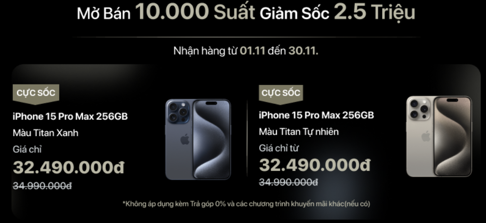 Cần biết - Mua Iphone 15 nhận ưu đãi sốg 100 triệu đồng tại TGDD (Hình 3).