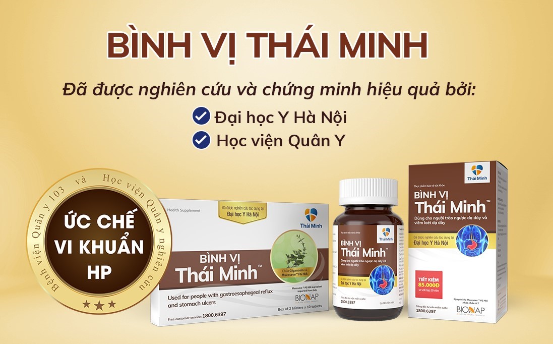 Cần biết - Bình Vị Thái Minh - Sản phẩm dạ dày được tin dùng số 1 Việt Nam 2023 (Hình 4).