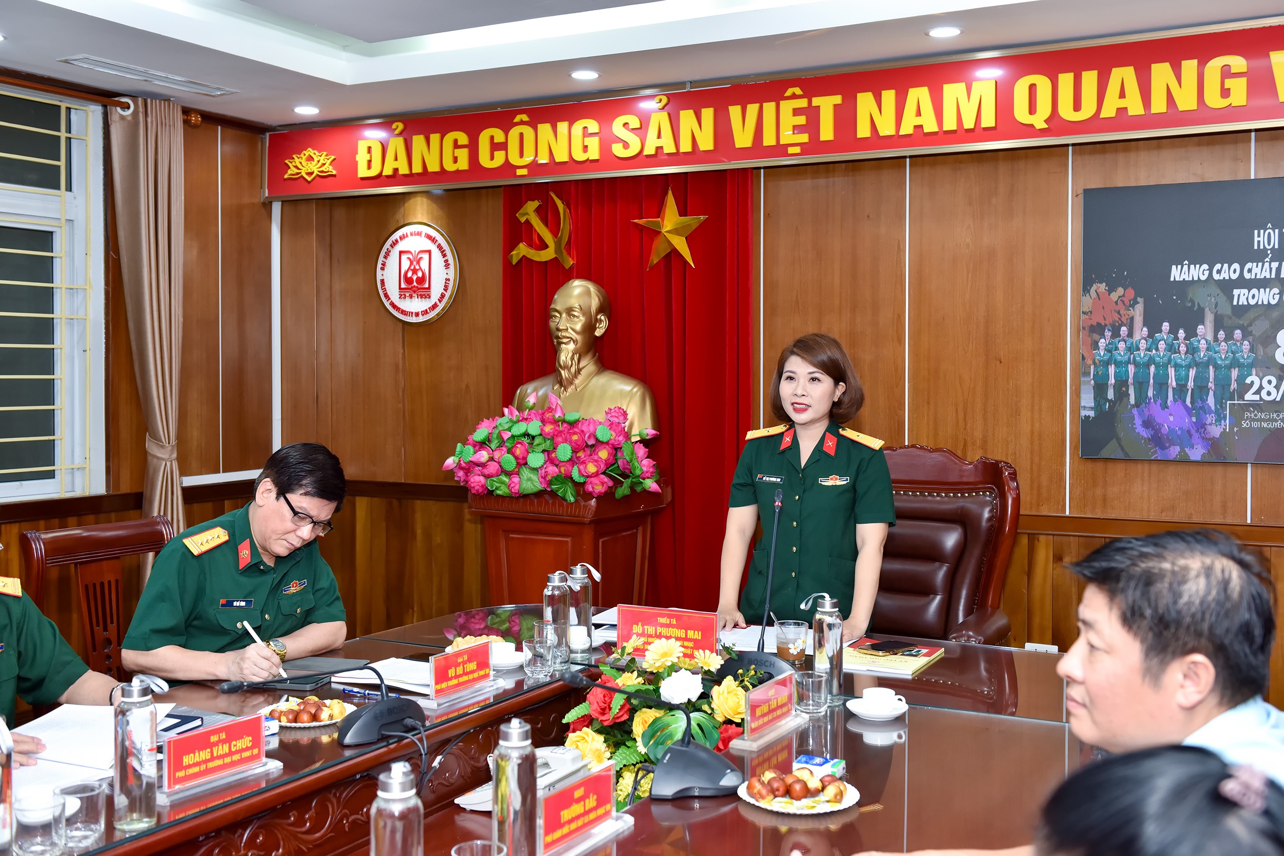 Cần biết - Khoa Thanh nhạc Trường Đại học Văn hoá Nghệ thuật Quân đội tổ chức hội thảo nâng cao chất lượng đào tạo (Hình 2).