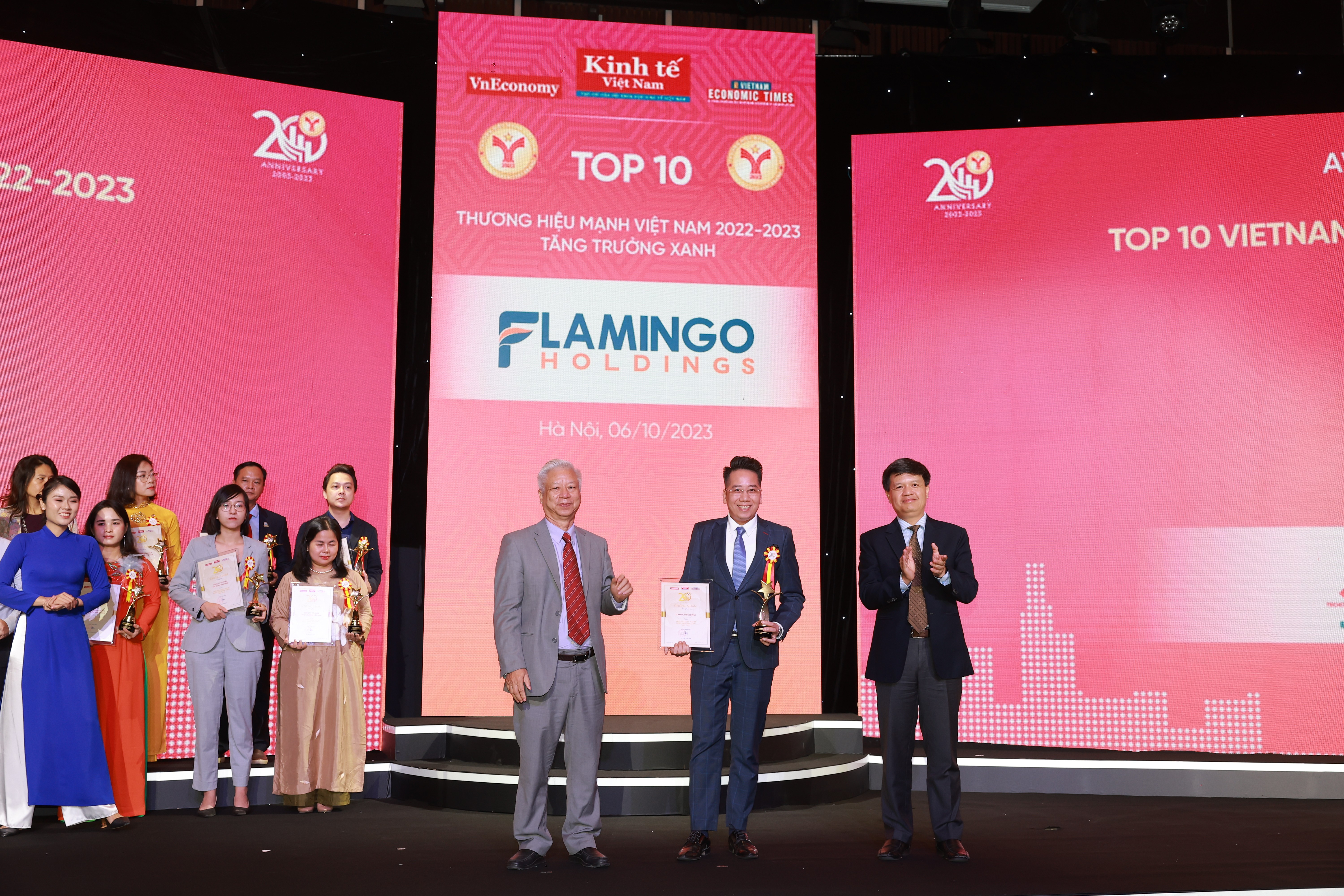 Kinh tế - Flamingo Holdings được vinh danh tại “Thương hiệu mạnh Việt Nam 2023”