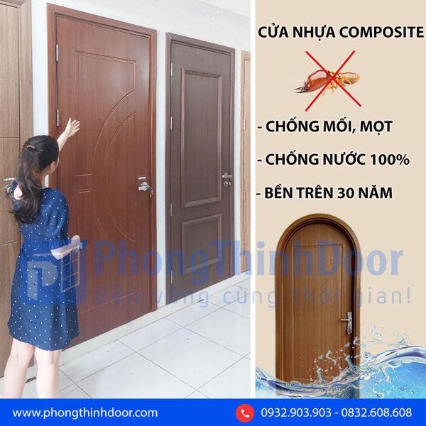 Cần biết - Lựa chọn cửa nhựa composite hiện đại Phong Thịnh Door cho phòng ngủ