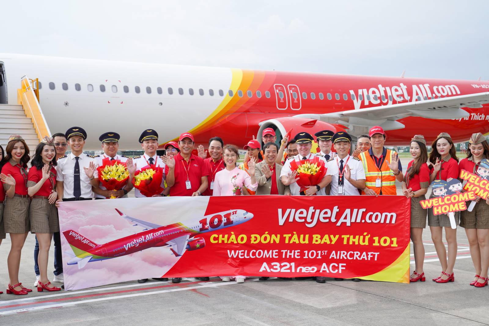 Kinh tế - Liên tục nhận tàu bay mới, Vietjet đón tàu bay thứ 101 (Hình 4).