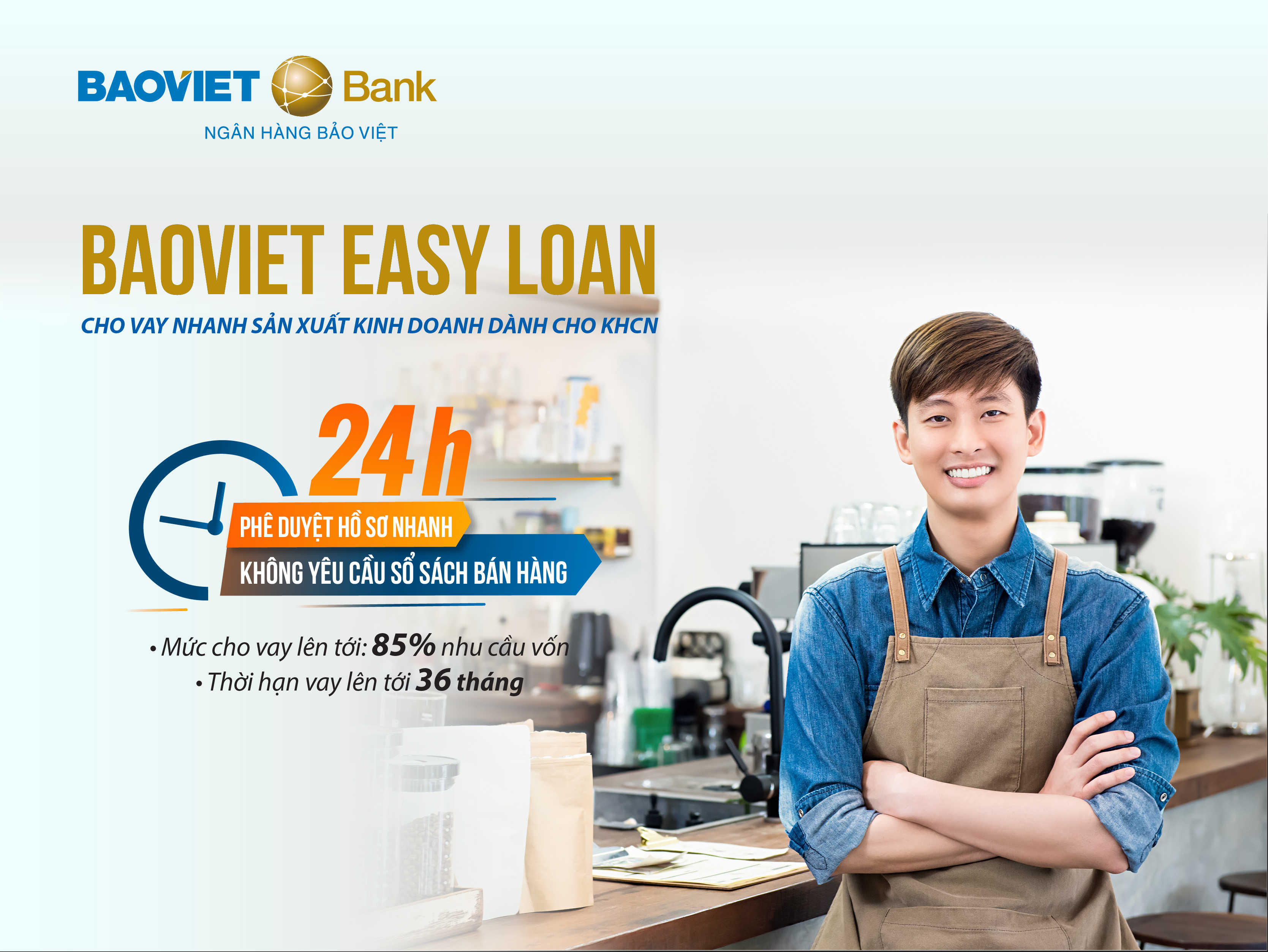 Kinh tế - BAOVIET Easy Loan – Vay vốn chỉ trong 24 giờ