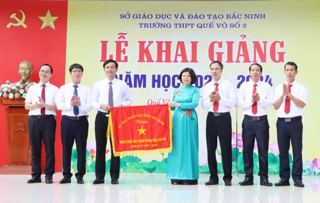 Giáo dục - Trường THPT Quế Võ 2: Đơn vị dẫn đầu trong phong trào thi đua dạy tốt – học tốt