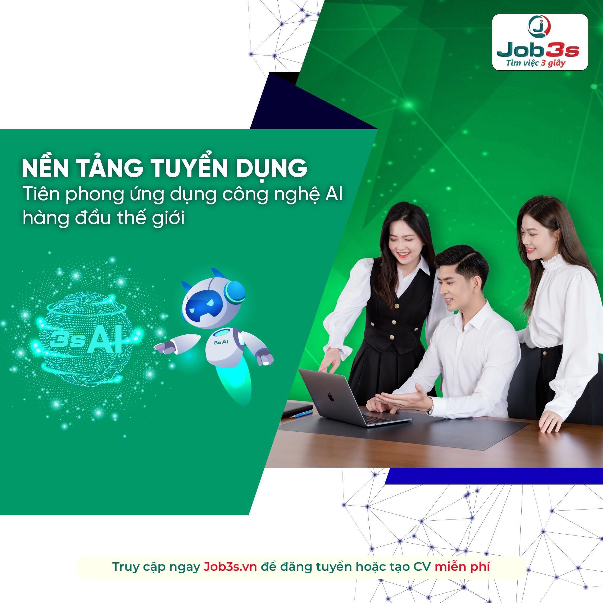 Cần biết - Nền tảng tuyển dụng Job3s.vn của CEO Tony Vũ được vinh danh gây bão mạng xã hội với lượng người dùng tăng chóng mặt đến việc giành giải thưởng lớn Châu Á (Hình 3).